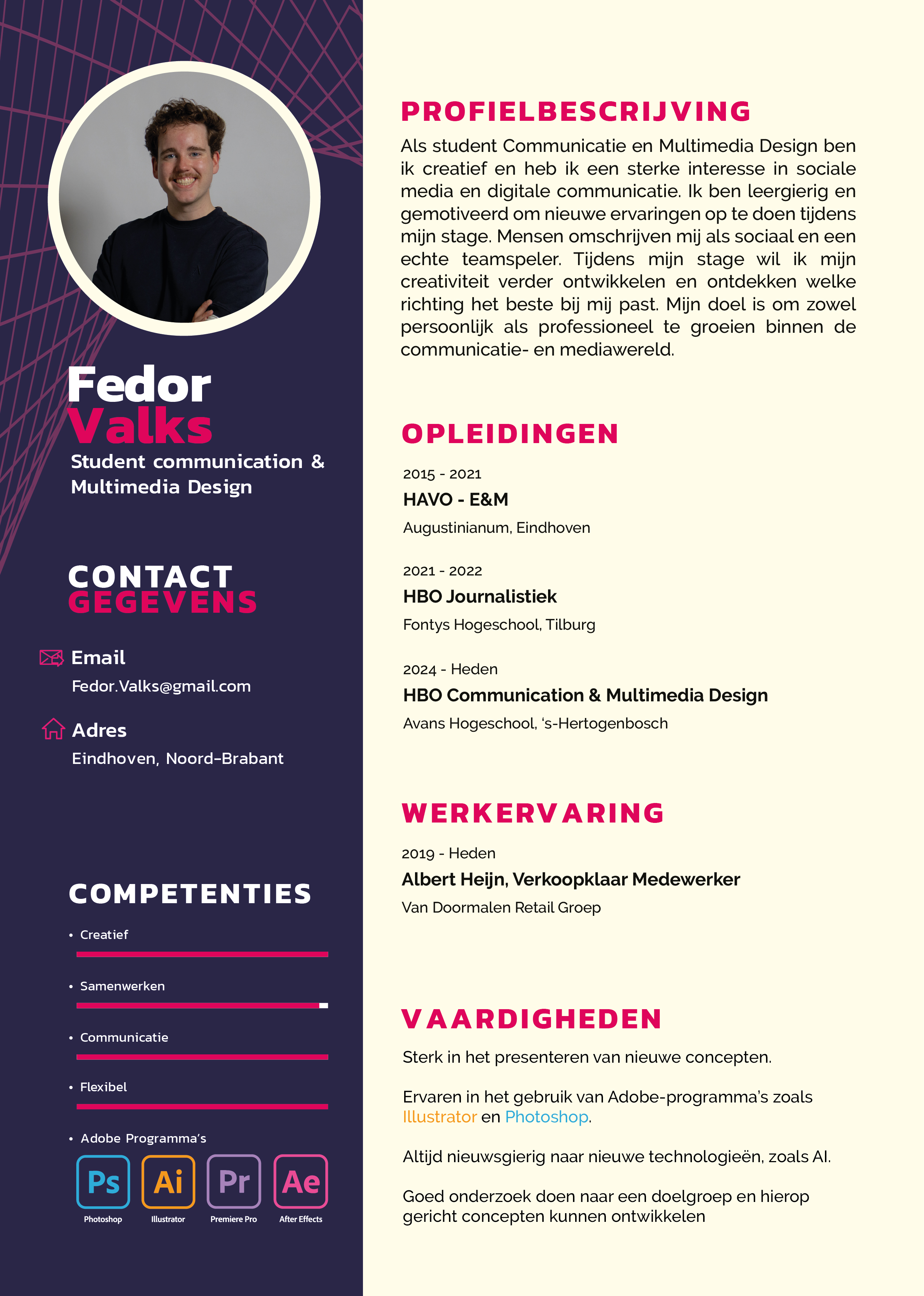 CV Fedor Valks